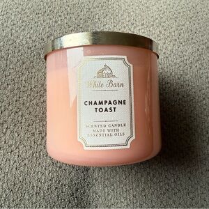 Bath & Body Works‎ White Barn CHAMPAGNE TOAST 3-Wick 14.5oz Candle NEW